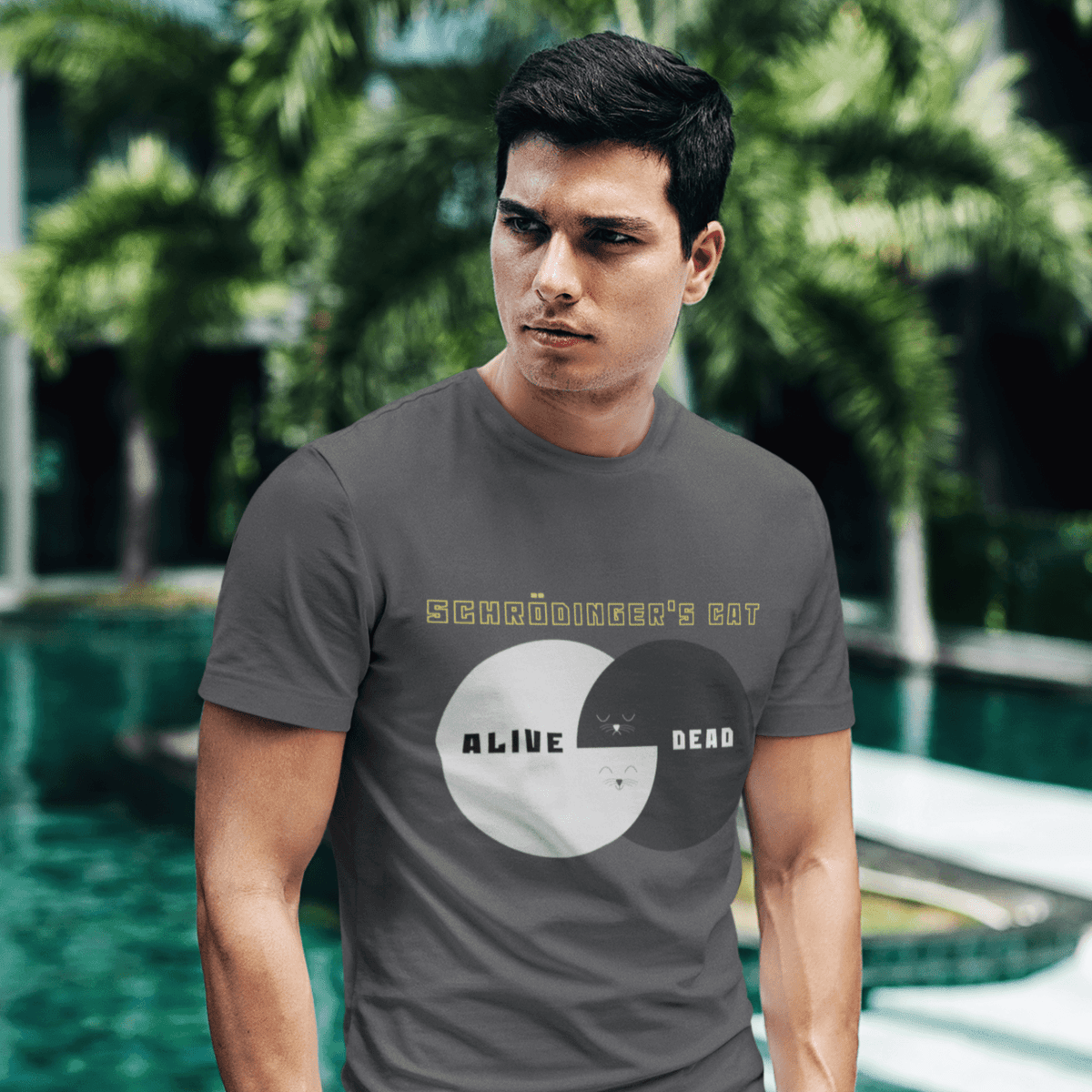 Schrodinger's cat is alive clearance dead shirt