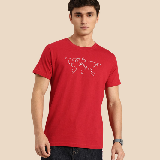 KEN ADAMS TRAVELER WANDERER GRAPHICS TSHIRT